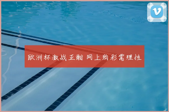 欧洲杯激战正酣 网上购彩需理性